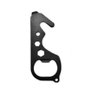 6 in 1Outdoor Multifunction EDC Card Opener Keychain Survival Camping Multi-Tool