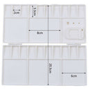 Art Paint Tray Artist Palette Plastic 25 Grids Watercolor  3C