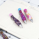Ball Pen Mini Advertising Pen Retractable Ballpen 0.5mm Blue Ink Stationery