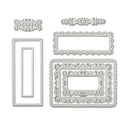 Metal Cutting Dies Stencils for DIY Scrapbooking Card Flower Embossing (A)