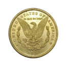1889 Treasure lamp and Eagle Coin Collection Golden L8G4