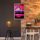 5D DIY Full Drill Diamond Painting Beach Tree Embroidery Mosaic Kit (W1283)