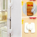 Adhesive Child Kids Baby Safety Lock For Door Drawers Cabinet Cupboard Fridge*