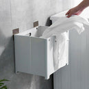 Folding Wall Mounted Laundry Basket Plastic Laundry Hamper Dirty Clothes St