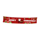 3 X 0.5m Merry Christmas Banner Santa Claus New Year Party Hanging Flag  A