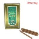 Traditional 30Pcs/Box Smokeless Moxibustion Sticks Moxa Sticks 0.7*12Cm Gift FT