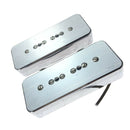 1 Set P90 Soapbar Single Coil Pickup Bridge Neck for 6 Strings Electric Guitar