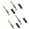 4 x DIY 3.5mm Male Jack Stereo Audio Adapter Converter Headphone Earphone