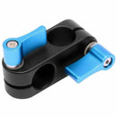 90 Degree Right Angle 15mm Rod Rig Clamp Adapter for 5D2 5D3 A7sGH4 DSLR Ca M1M5