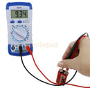 Digital Multimeter Volt AC DC Tester Meter Voltmeter Ohmeter with Test Leads