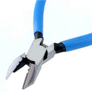 Plastic Handle Diagonal Pliers Electrical Wire Cable Cutting Snips Pliers