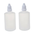 Pack of 50 Plastic LDPE Squeezable Dropper Bottles Eye Liquid Empty New (10