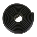2.5m Car Front Bumper Lip Splitter Body Side Spoiler Protector Rubber Unive A