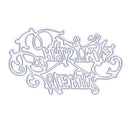 Letter Cutting Dies Stencils Scrapbook Embossing DIY Craft Album Card Gift