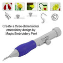 Magic Embroidery Pen Embroidery Needles Weaving Tool Fancy DIY Embroidery