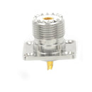 SO-239 Female Jack Square Shape Solder Cup Coax Connector For Radio LJ  LJ