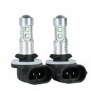 2 - Car Fog Light 881 / H27W 50W 2323 10SMD Highlight Fog Light LED Bu MHS