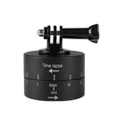 360 Rotation Auto Tilt Head Time Lapse Timer Tripod Delay Adapter For Camera