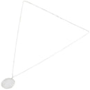5 X necklace glass lens loupe magnifying glass pendant necklace pendant Sil