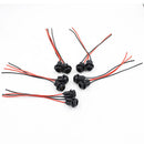 10x T10 5050 Car Socket Connector Extension LED Light Lamp Base Holder Tide