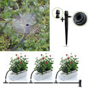 50x Adjustable Water Flow Irrigation Drippers Sprinkler Emitter Drip System
