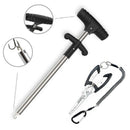 Rustproof Aluminum Fishing Hook Remover Extractor and Stainless Steel Fishi