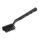 Waved Plastic Handle PCB Circuit Board Anti Static Brush Black 7" Long H3D6