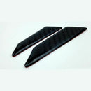 1set 4pcs Carbon Fiber Door Anti-collision Strip Car Door Anti-rubbing Door