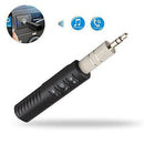Wireless Bluetooth Receiver 3.5mm AUX Audio Stereo Music Hands Free Car Adapter~