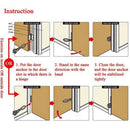 Door Anchor Heavy Duty Door Anchor Attachment for Exercise Bands Yoga Pilat W5B5