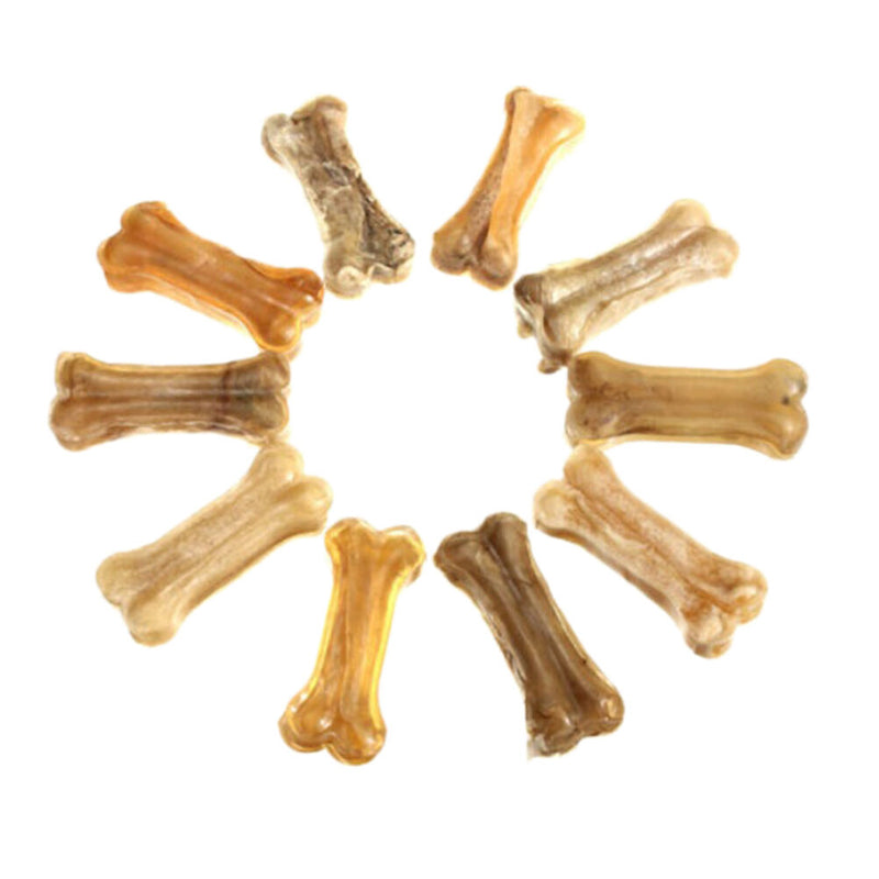 10pcs HealthyDainty Chews Snack Food Treats Bones for Pet Dog ME