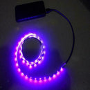DC5V UV Ultraviolet Purple LED Strip Lights UV Lamp Battery Powered_1m