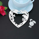 2pcs Love Rabbit Cutting Dies Stencils Scrapbooking Embossing Folder DIY