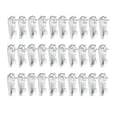 30pcs Hook Assorted Concrete Hard Wall Photo Album Picture Clock Hanging