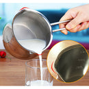 Milk Pot With Handle As A Stainless Steel Saucepan For Noodle Milk Coffee