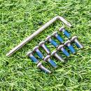 12pcs MTB Bike Disc Brake Bolts Rotor Cycling T25 Screws with  Wrench Key