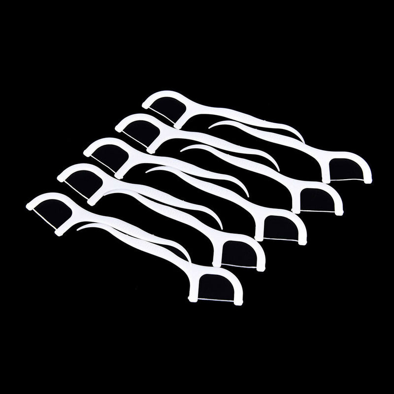 20X Dental Floss Flosser Picks Teeth Toothpicks Stick Oral Care Tooth CleanSP