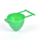 1 Pcs Automatic Parrot Feeder Water Drink Container Food Dispenser CageS Bj