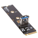 4X(M.2 Ngff To Usb3.0 Pci-E Riser Card M2 Slot Extender Adapter For Btc/EthL5K7)