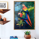 5D DIY Full Drill Diamond Painting Cross Stitch Embroidery Kit (Parrot)