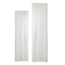 2 Piece Net Voile Window Curtain Panel for Bedroom
