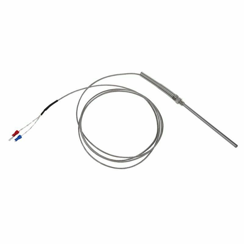 0-400C 100mm x 5mm Probe J-TT Type Thermocouple Temperature Sensor