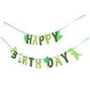 Dinosaur Birthday DIY Garland Happy Birthday Banners Roar Dino Party Wild One Hn