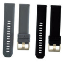 2x Sport Band Soft Silicone Strap Replacement Wristbands, For Garmin Vivoactive