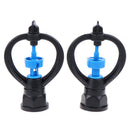 360 Degree Rotary Sprinkler Water Saving Micro Sprayer Nozzle Garden Watering