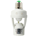1* E27 Led Light Holder Pir Adapters Infrared Motion Sensor Lamp Bulb