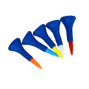 High Quality Soft Rubber Cushion Top Golf Tees Random Short Training Golf