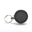 Retractable Pull Keychain Holder Reel Recoil Key Ring Belt Clip NEW BEST Z5N TO