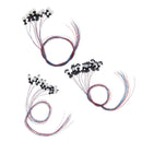 10pcs Train Railroad Street Lights HO Scale LEDs Garden Park Lights 1:100