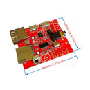 4.1 Bluetooth MP3 Decoding Board Car Speaker Refit Module With Remote Control 1x